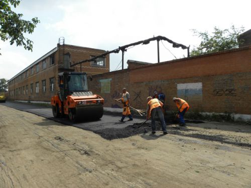 строительство дороги по ул. котовского1